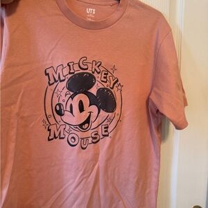 Disney Mickey Mouse Pink Short Sleeve Tee